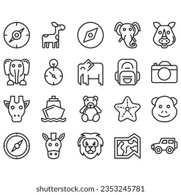 The Safari icon is black and white