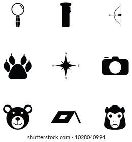 safari icon set