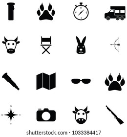 safari icon set