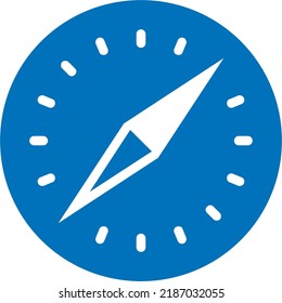 A safari icon in a vector