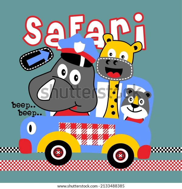 Safari Police Baby Vector\
Design
