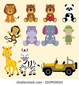 Safari, savanna and jungle