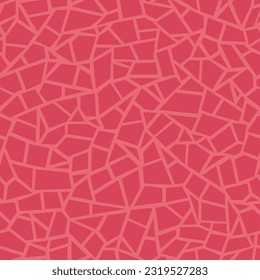 Safari seamless pattern, vector illustration. Stylized giraffe skin texture