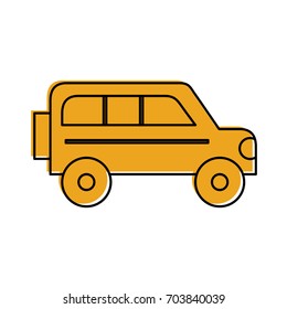 safari van isolated icon