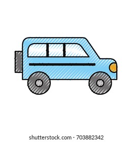 safari van isolated icon