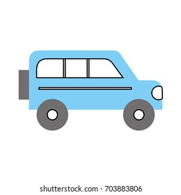 safari van isolated icon