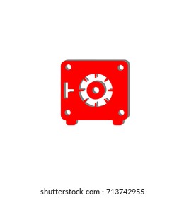 Safe. 3D icon