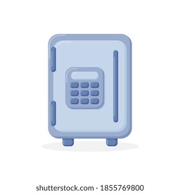 diseño gráfico de ilustración vectorial aislada de icono de caja segura