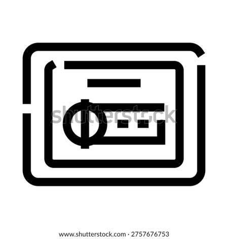 Safe box icon depicting security and protection for valuable possessions, money, investments, documents, and personal finances, symbolizing safety and storage
