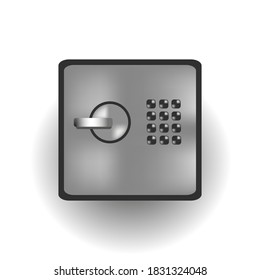 safe box icon design. vector illustration