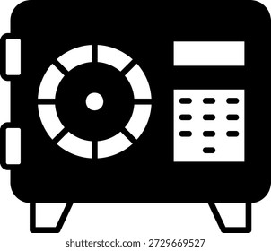 Safe Box Icon, Security and Protection Symbol