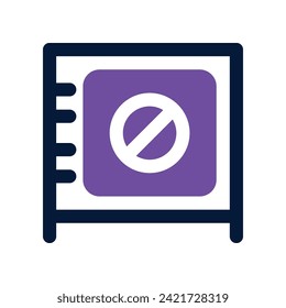 safe box icon. vector dual tone icon for your website, mobile, presentation, and logo design.