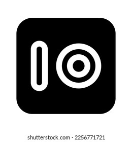 Safe Box Icon Vector Symbol Design Illustration