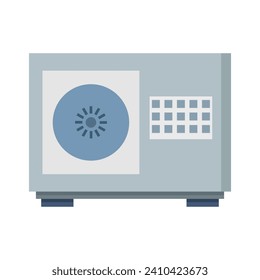 Cuadro seguro ilustrado en fondo blanco