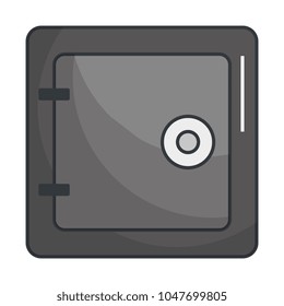safe box isolated icon