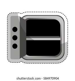 safe box isolated icon