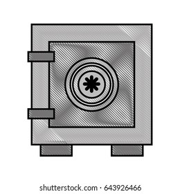 safe box isolated icon