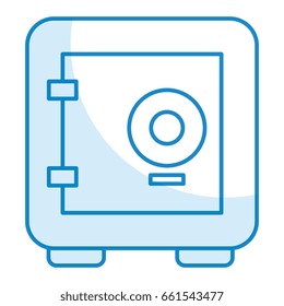 safe box isolated icon