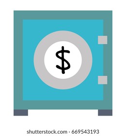 safe box isolated icon