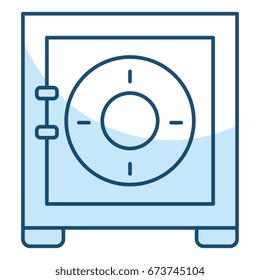 safe box isolated icon