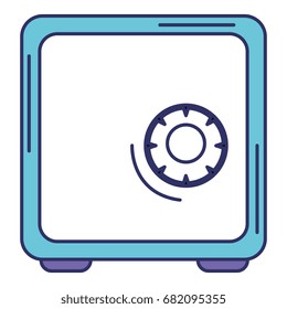 safe box isolated icon
