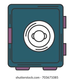 safe box isolated icon