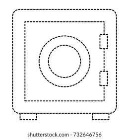safe box isolated icon
