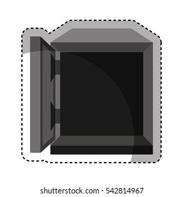 safe box isolated icon vector illustration design