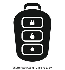 Safe chip control icon simple vector. Transport control. Security start