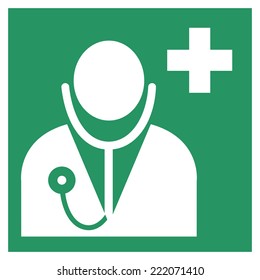 Safe condition sign, Doctor