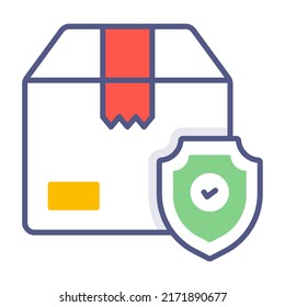 sichere Lieferung Modernes Design, Vektorgrafik