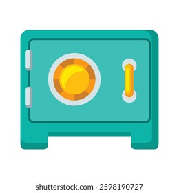 Safe deposit box icon design. Vector design