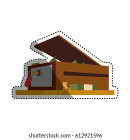 safe deposit strongbox key
