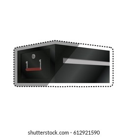 safe deposit strongbox lock