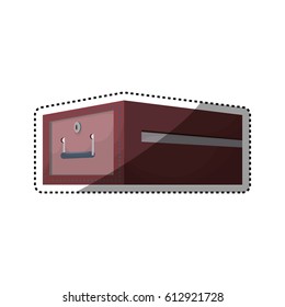 safe deposit strongbox lock