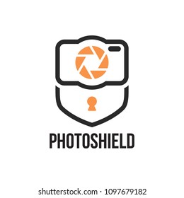 Safe Digital Photography with Shield Symbol
