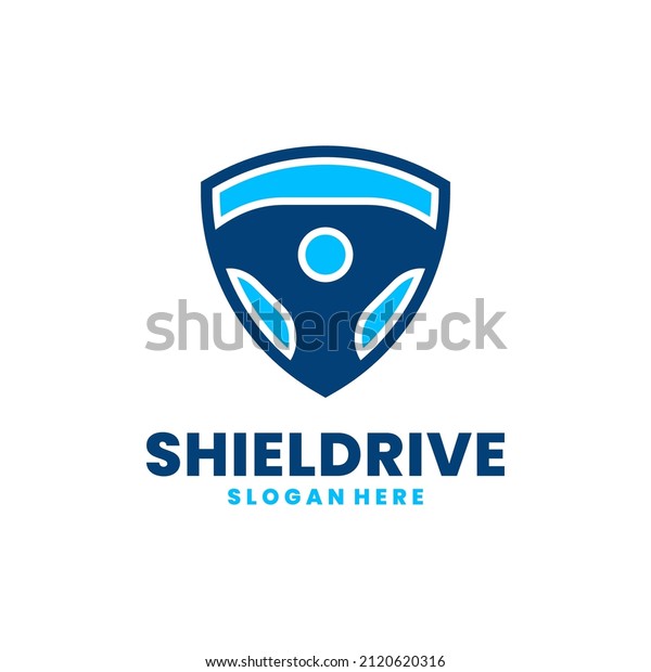 Safe driving logo vector. Transportation\
security logo template\
concept.