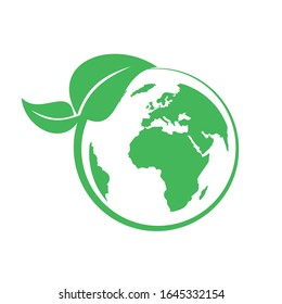 Safe earth and ecology icon set