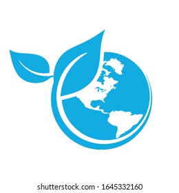 Safe earth and ecology icon set