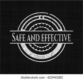 Safe and effective with chalkboard texture
