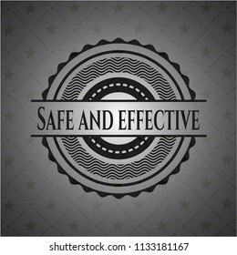 Safe and effective dark badge