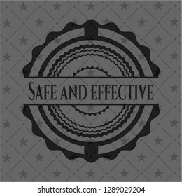 Safe and effective dark badge