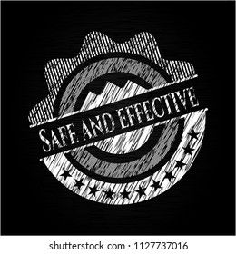 Safe and effective on blackboard