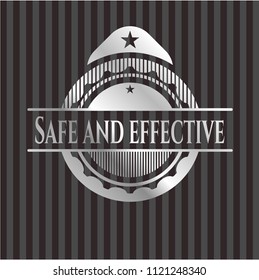 Safe and effective silver emblem