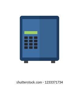 safe flat fector icon