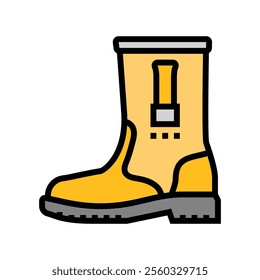 safe footwear injury prevention color icon vector. safe footwear injury prevention sign. isolated symbol illustration