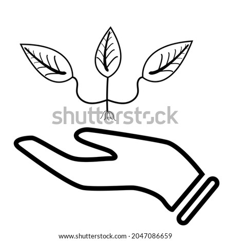 safe with growt icon design, sign or symbol design