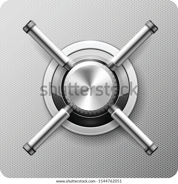 Safe\
handle wheel - vault door of strongbox rotary\
valve