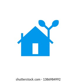 Safe house icon - Protected real estate concept sign icon