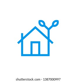 Safe house icon - Protected real estate concept sign icon